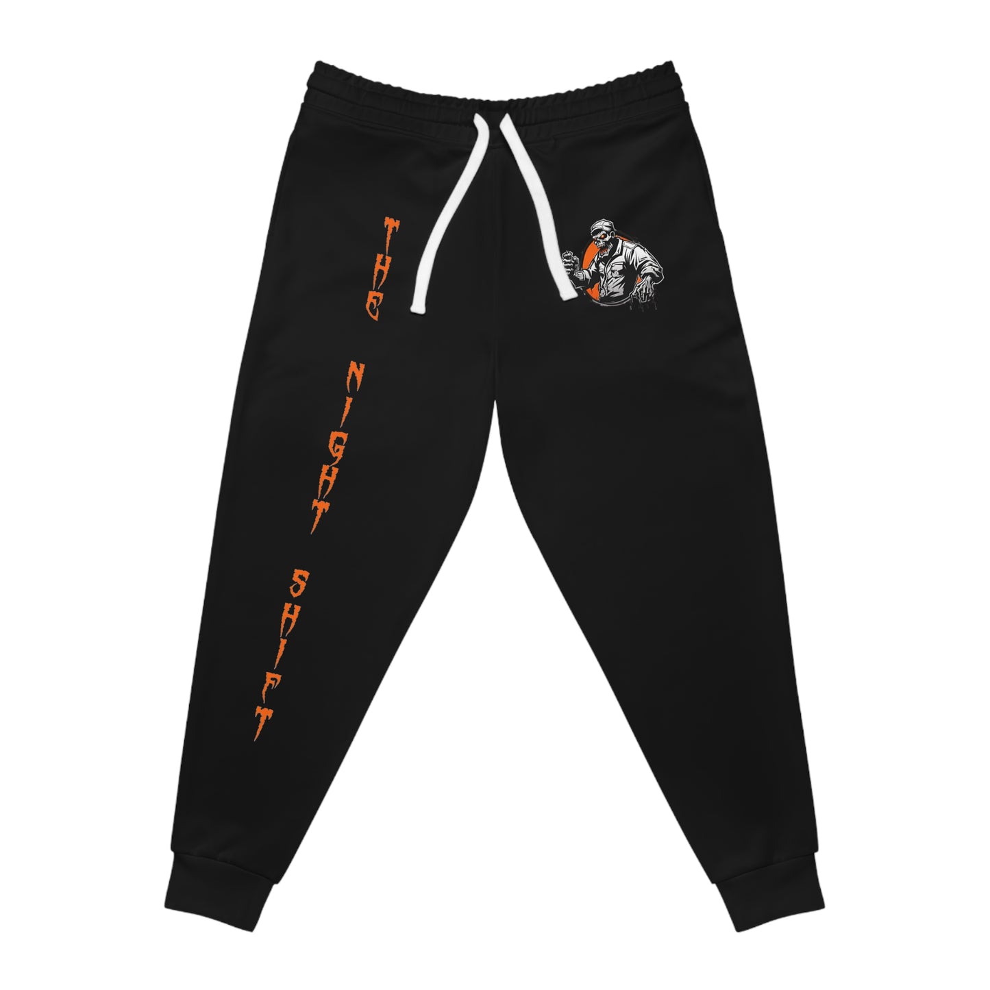 Train Conductor Zombie-Premium, Ultra Soft Athletic Joggers Printify by The Night Shift Automotive Apparel