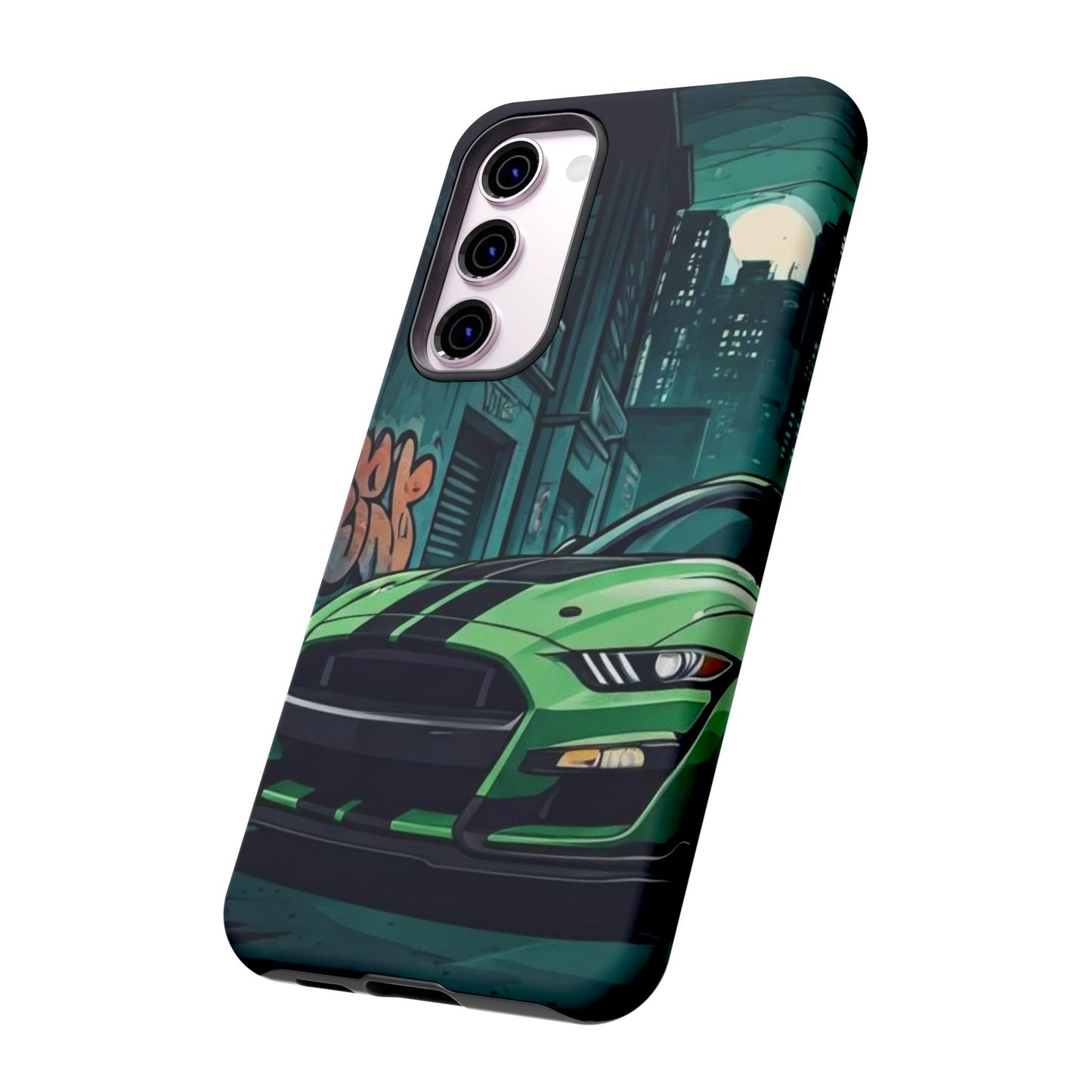 Ford Mustang Shelby GT500 Street Life-Dual Layer Ultra Tough Phone Case Printify by The Night Shift Automotive Apparel