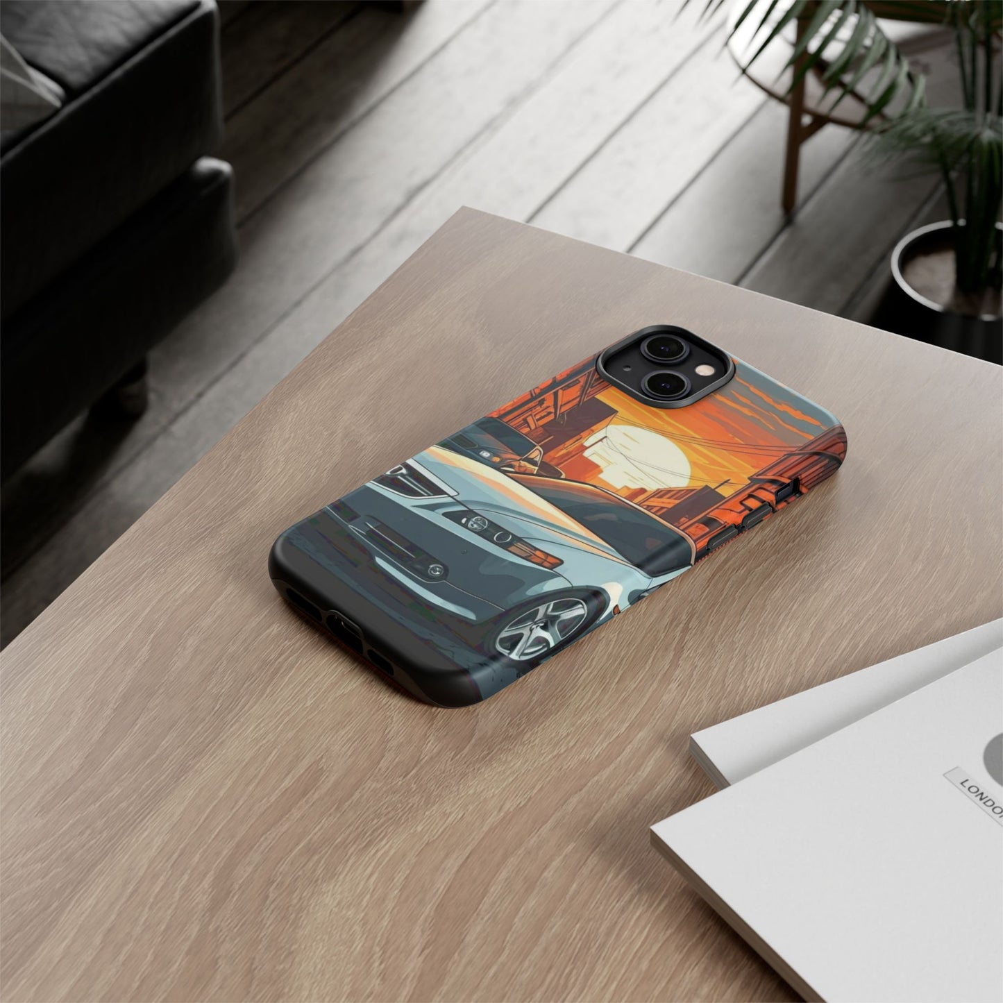 Acura TL Street Life-Dual Layer Ultra Tough Phone Case iPhone 14 Plus Matte Printify by The Night Shift Automotive Apparel