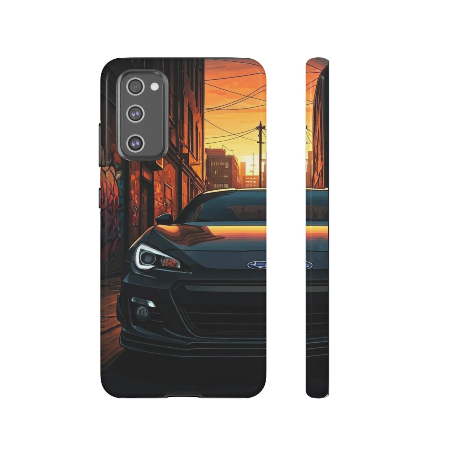 Subaru BRZ Street Life-Dual Layer Ultra Tough Phone Case Printify by The Night Shift Automotive Apparel