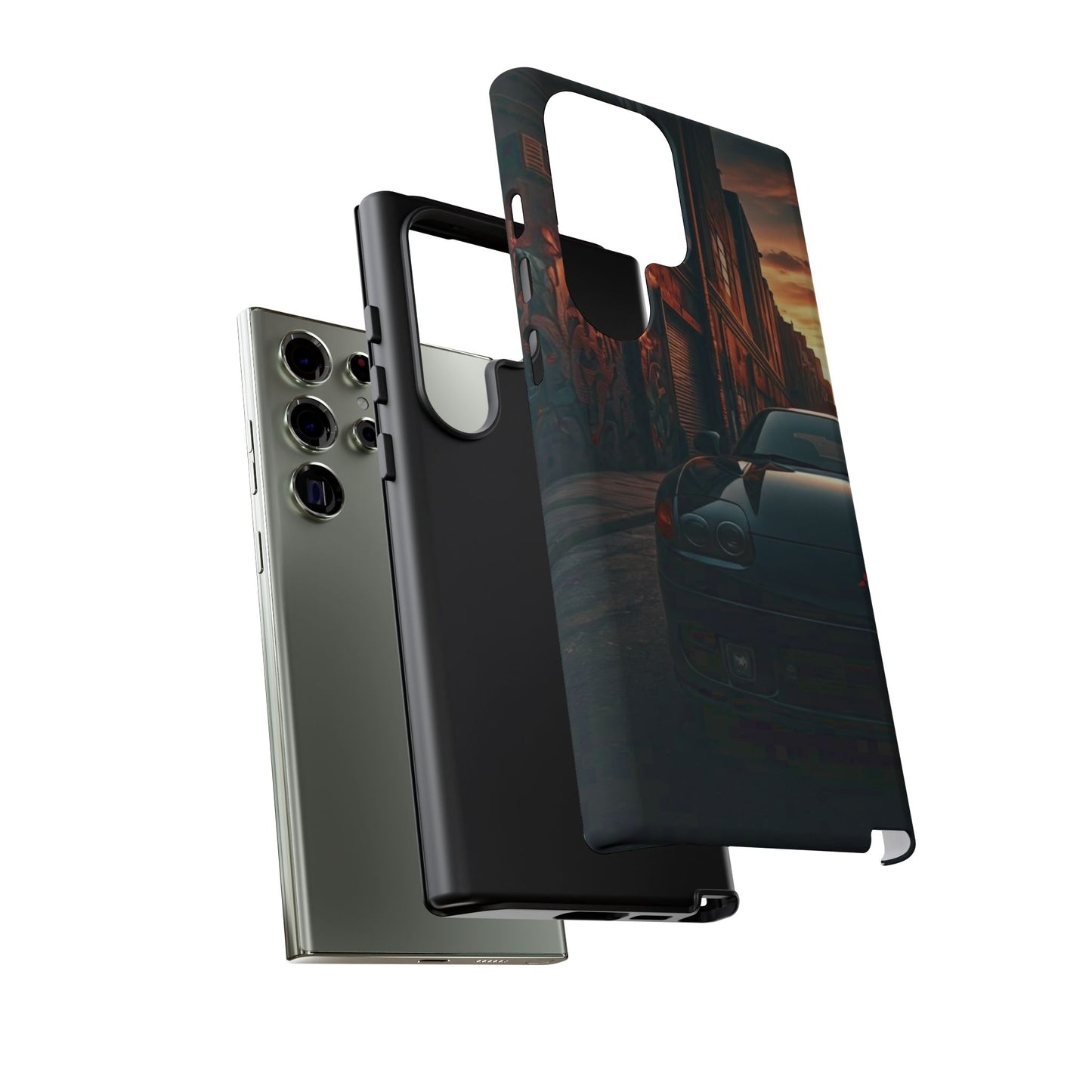 Mitsubishi 3000GT VR4 Street Life-Dual Layer Ultra Tough Phone Case Printify by The Night Shift Automotive Apparel