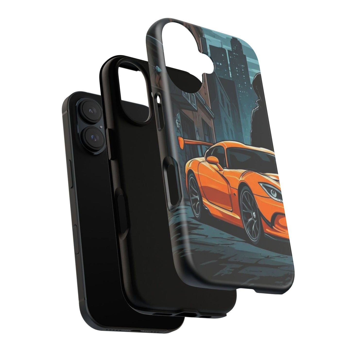 Dodge Viper SRT-10 Street Life-Dual Layer Ultra Tough Phone Case Printify by The Night Shift Automotive Apparel