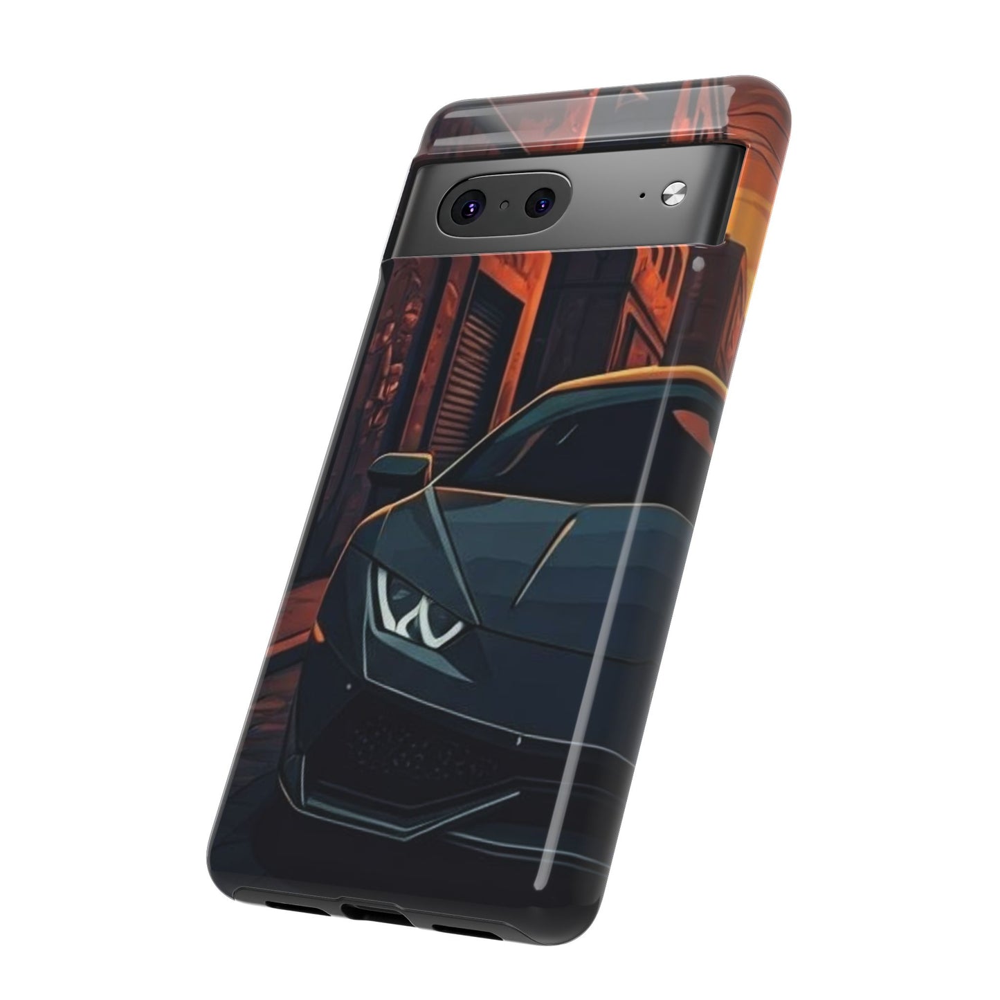 Lamborghini Huracan Street Life-Dual Layer Ultra Tough Phone Case Printify by The Night Shift Automotive Apparel