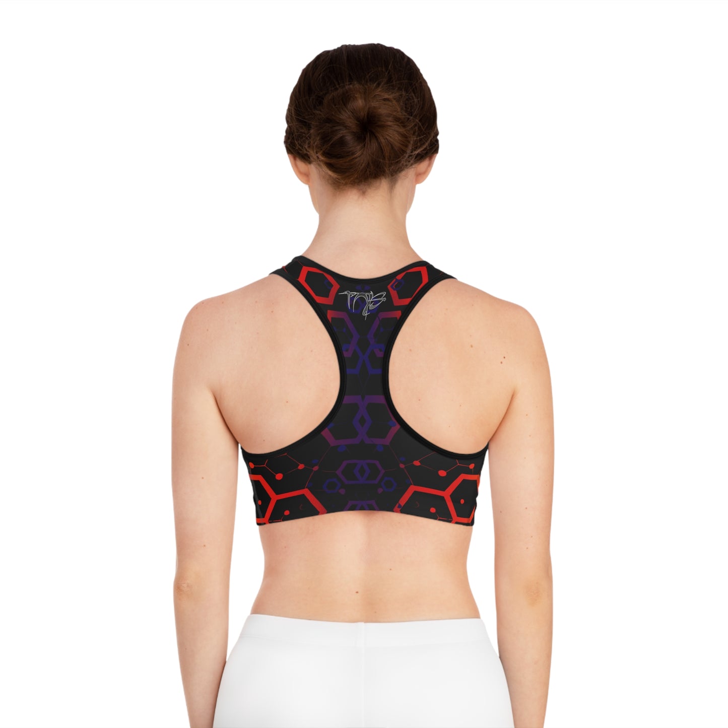 Women's Sports Bra Printify by The Night Shift Automotive Apparel