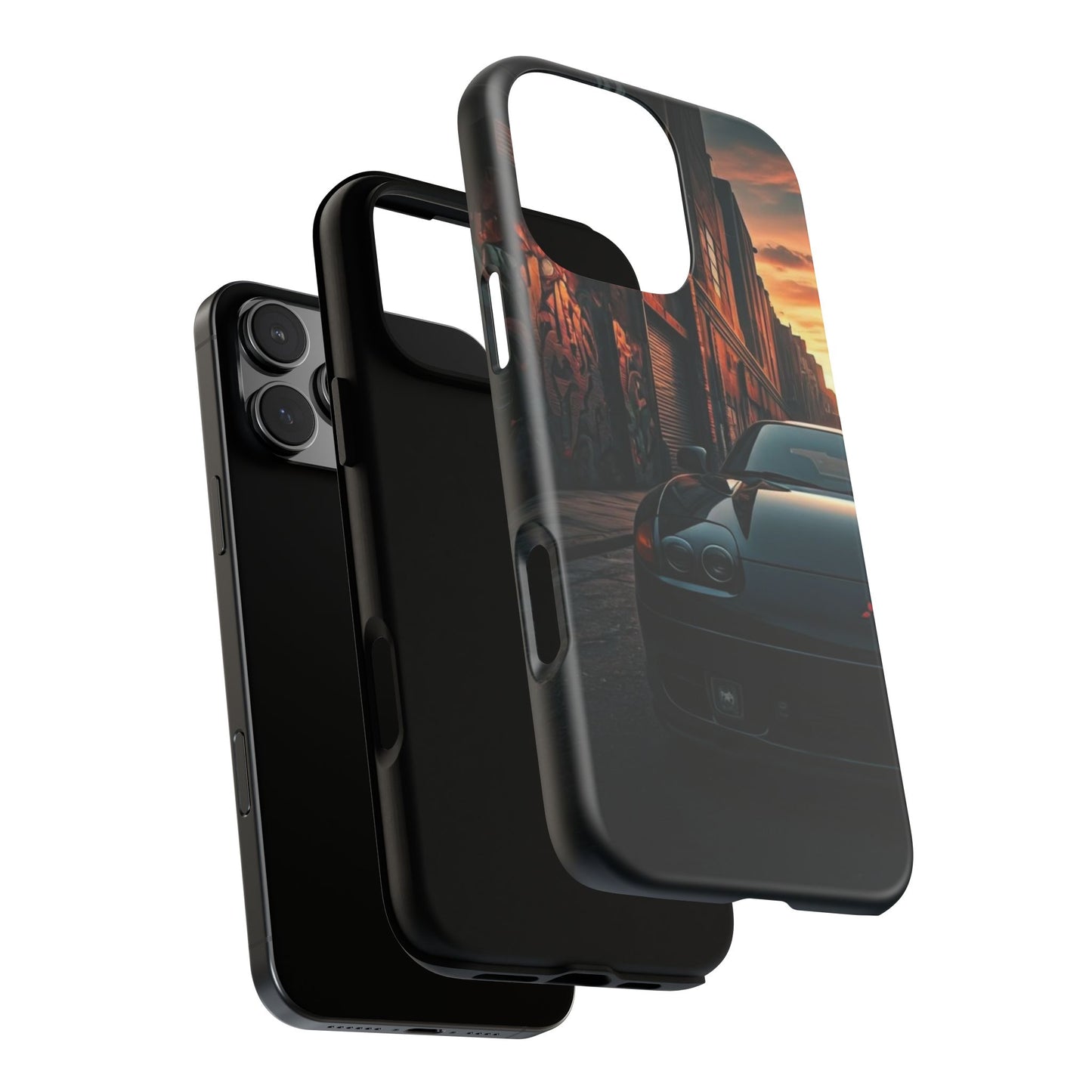 Mitsubishi 3000GT VR4 Street Life-Dual Layer Ultra Tough Phone Case Printify by The Night Shift Automotive Apparel
