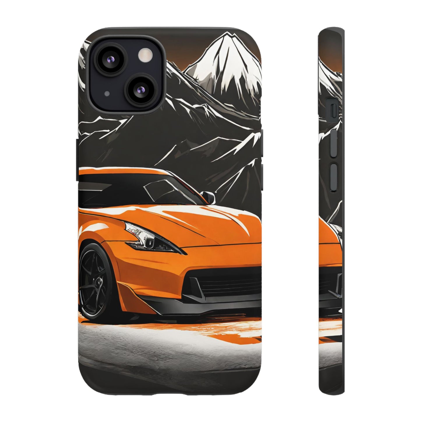 Nissan 370Z Mt Fuji-Dual Layer Ultra Tough Phone Case Printify by The Night Shift Automotive Apparel