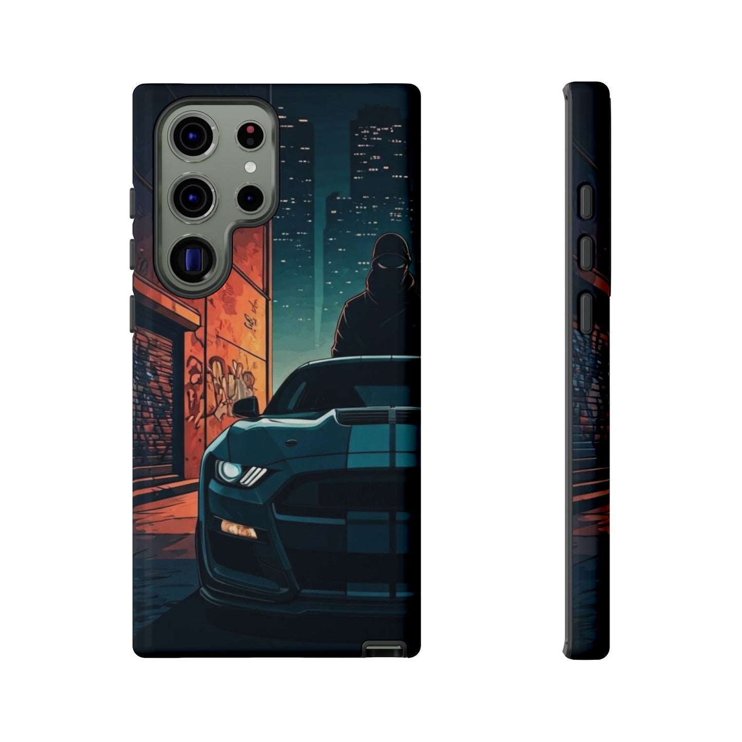Ford Mustang Shelby GT350 Street Life-Dual Layer Ultra Tough Phone Case Printify by The Night Shift Automotive Apparel