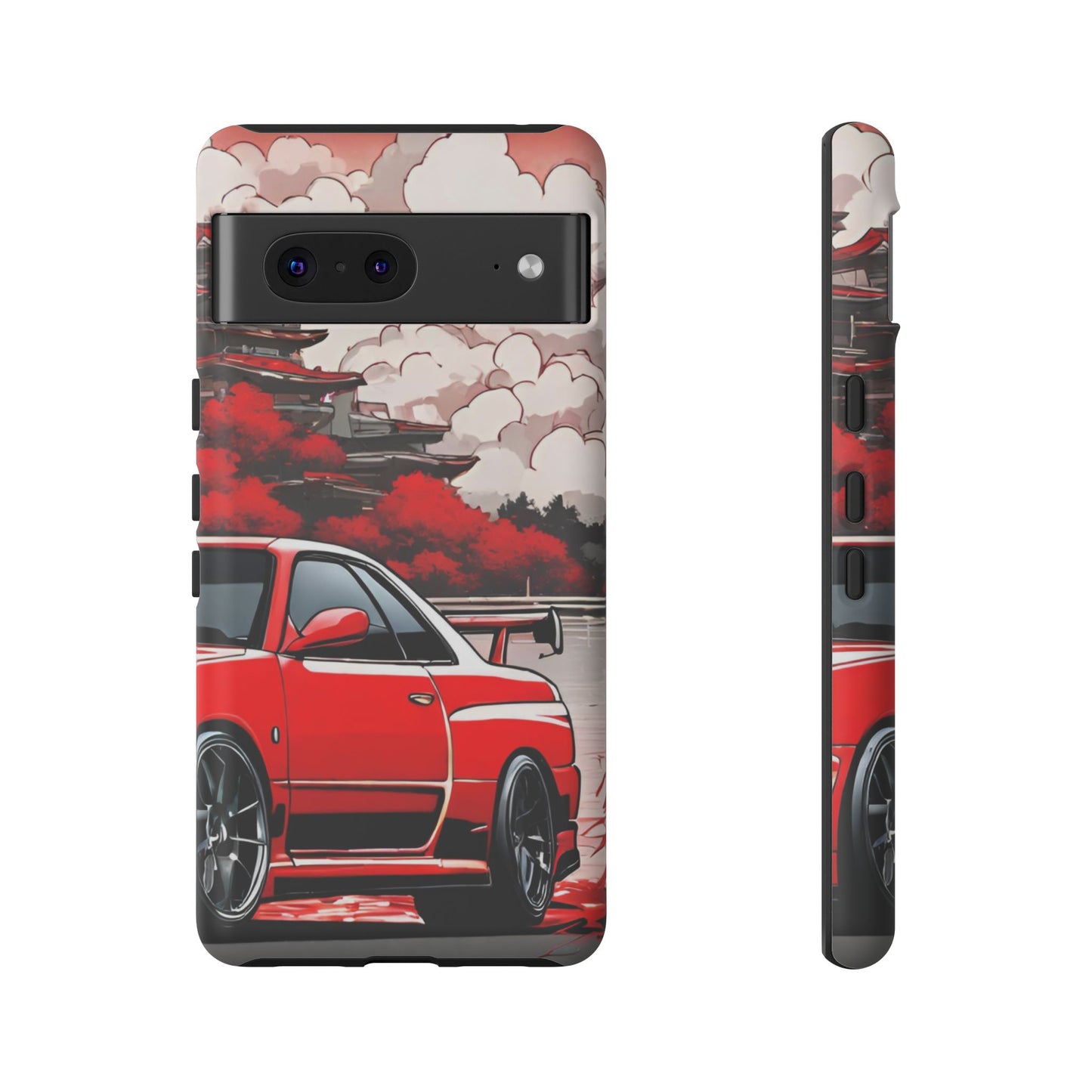 Nissan Skyline R34-Dual Layer Ultra Tough Phone Case Printify by The Night Shift Automotive Apparel