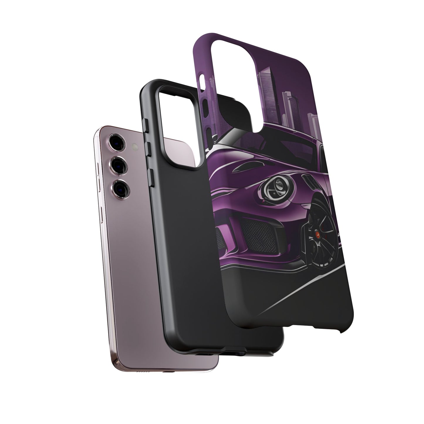 Porsche 911 GT3 RS-Dual Layer Ultra Tough Phone Case Printify by The Night Shift Automotive Apparel