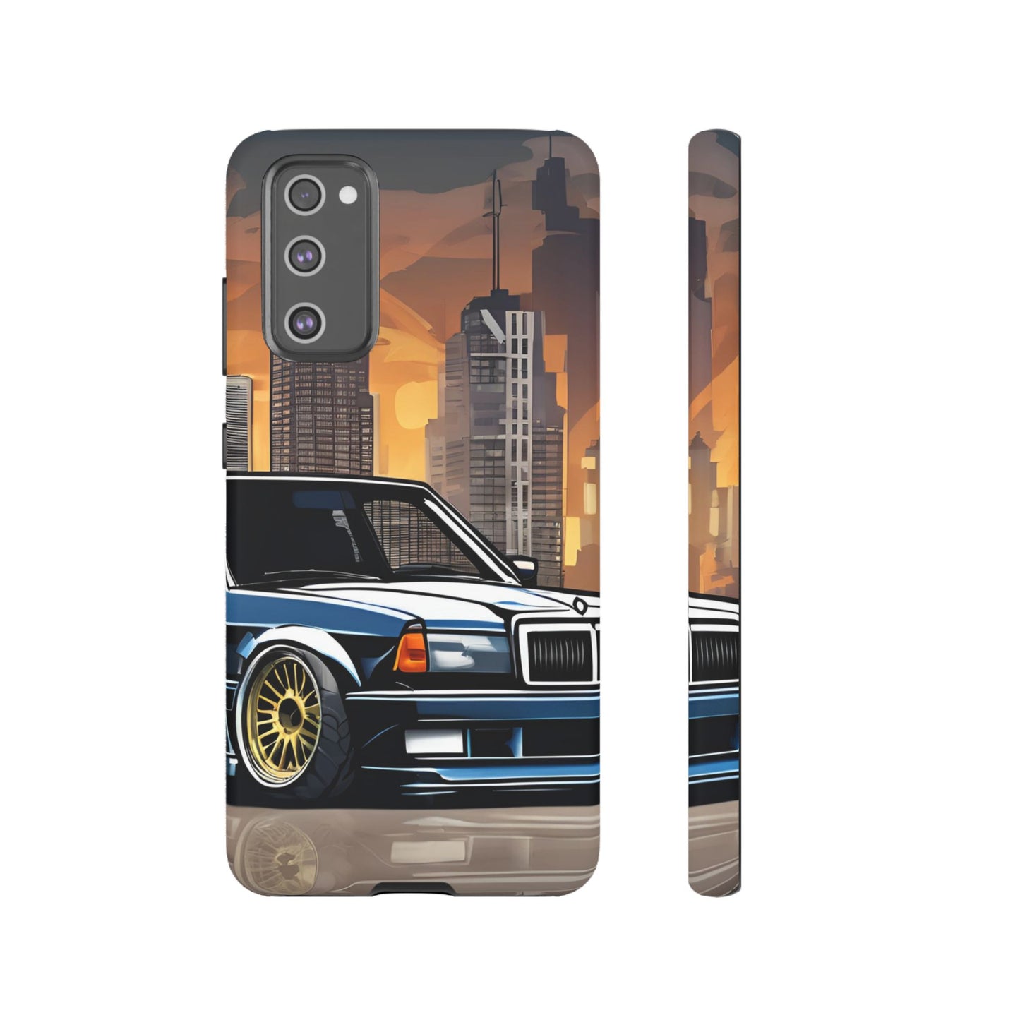 Mercedes Benz 190e Evo-Dual Layer Ultra Tough Phone Case Printify by The Night Shift Automotive Apparel