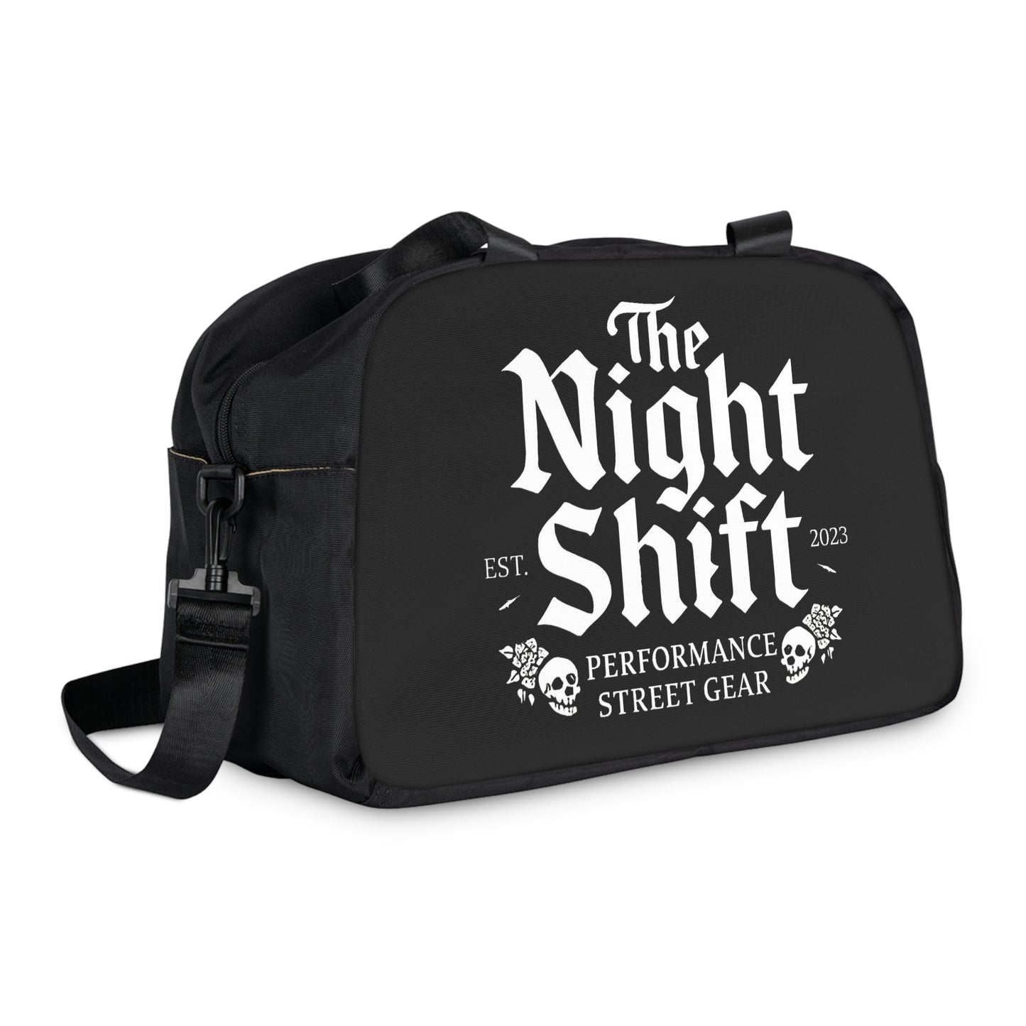 Gym & Fitness Handbag Printify by The Night Shift Automotive Apparel