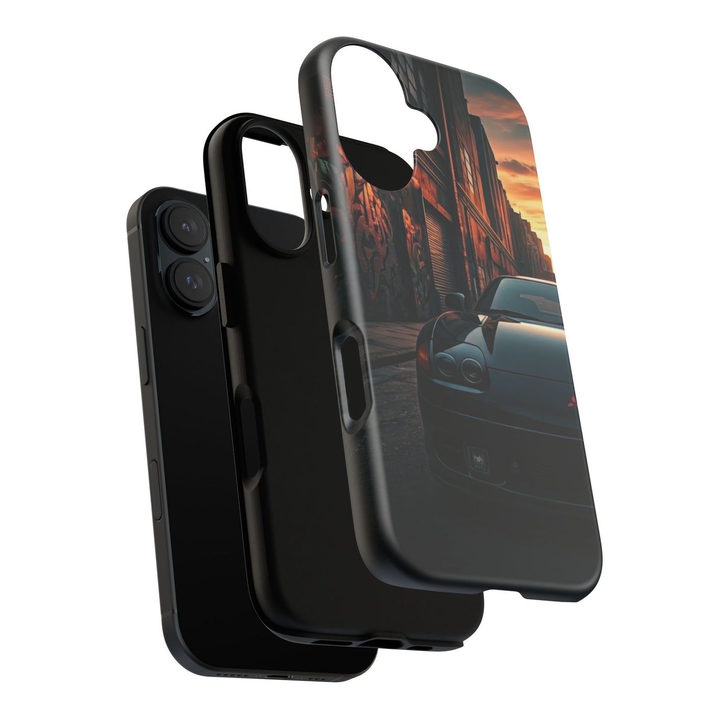Mitsubishi 3000GT VR4 Street Life-Dual Layer Ultra Tough Phone Case Printify by The Night Shift Automotive Apparel