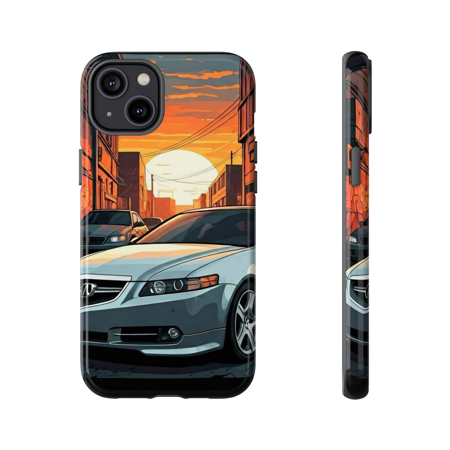 Acura TL Street Life-Dual Layer Ultra Tough Phone Case Printify by The Night Shift Automotive Apparel