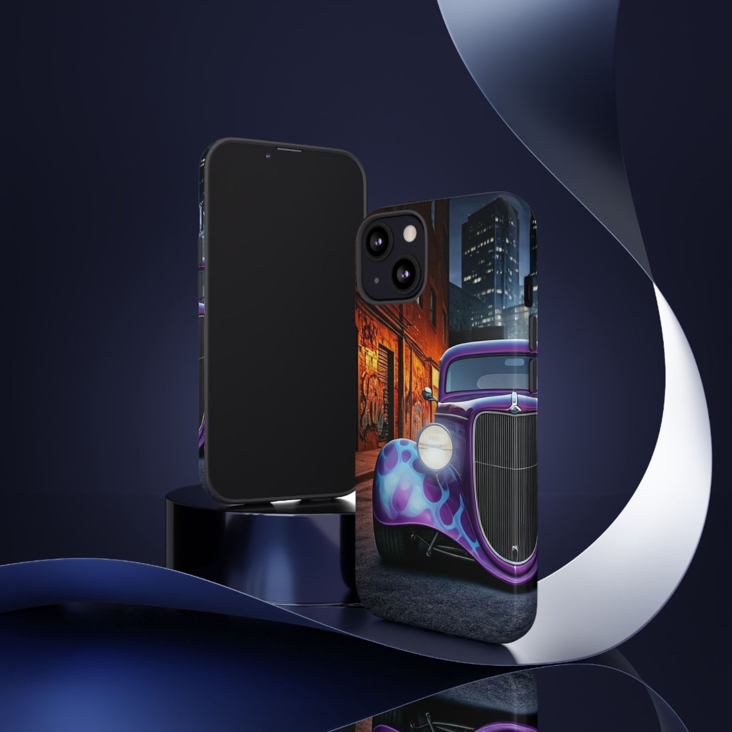 1934 Ford Street Life-Dual Layer Ultra Tough Phone Case iPhone 13 Glossy Printify by The Night Shift Automotive Apparel