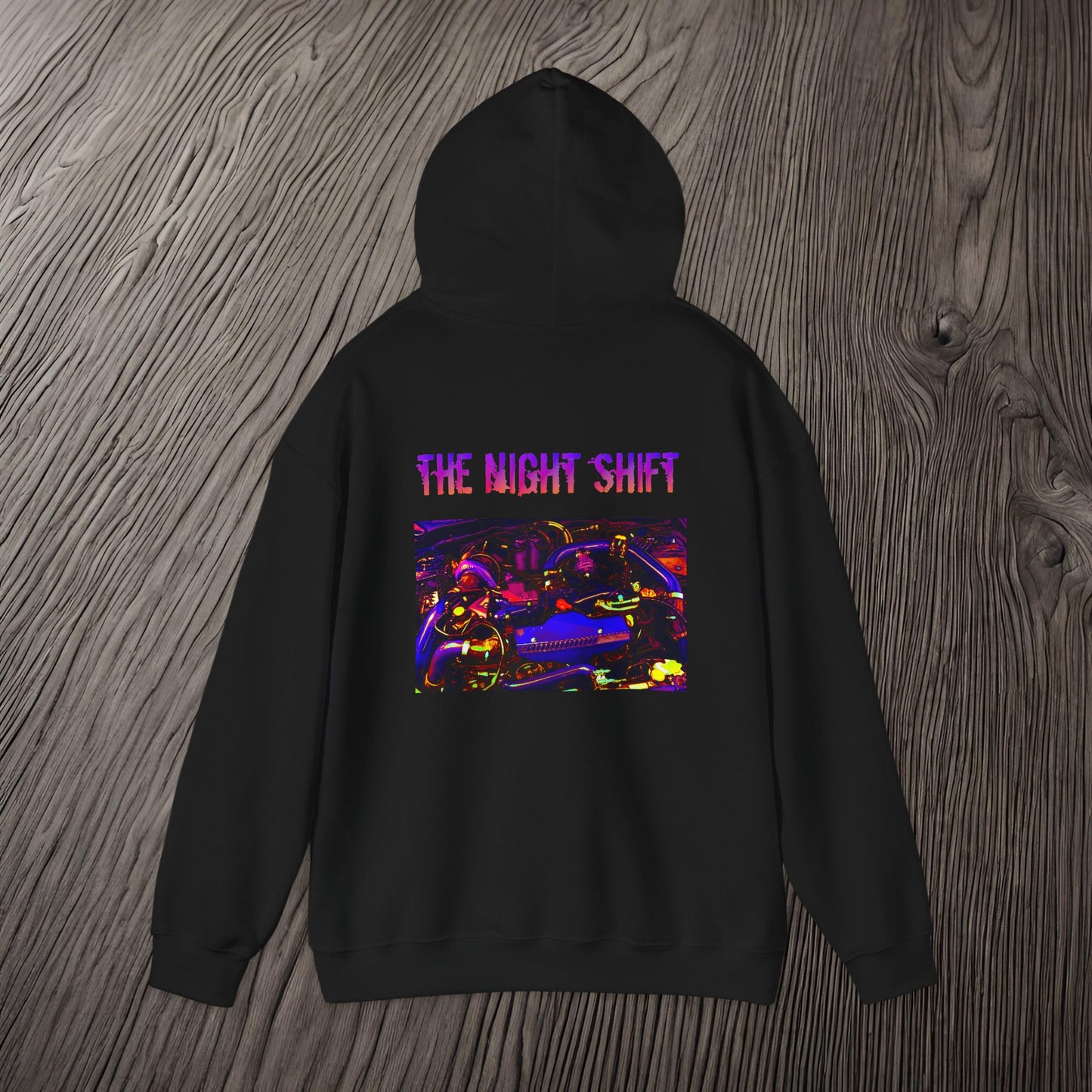 EJ257 Synthwave-Premium, Ultra Soft Unisex Hoodie Printify by The Night Shift Automotive Apparel