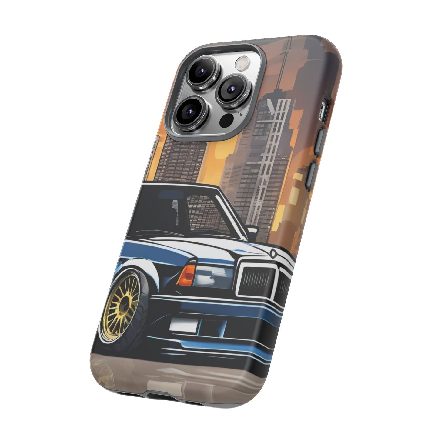 Mercedes Benz 190e Evo-Dual Layer Ultra Tough Phone Case Printify by The Night Shift Automotive Apparel