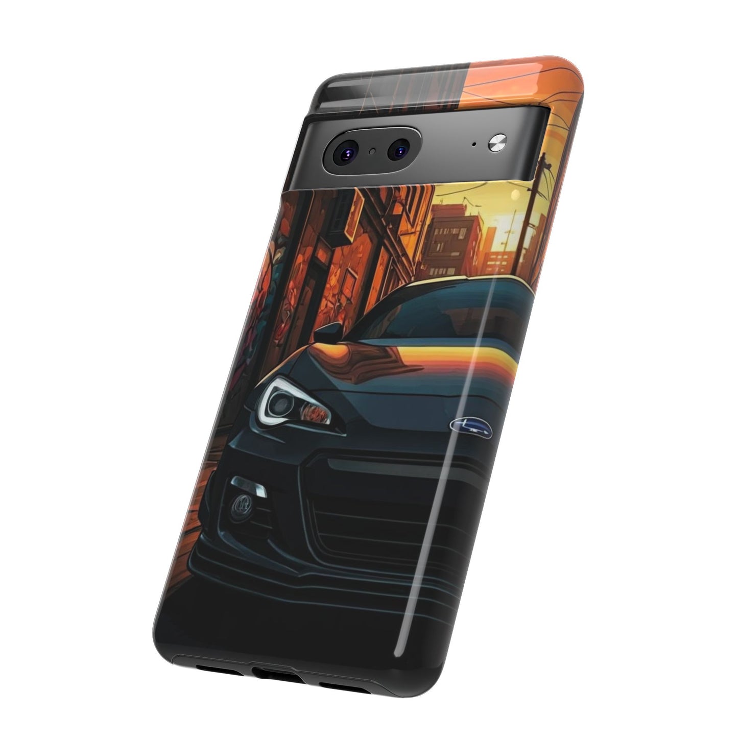 Subaru BRZ Street Life-Dual Layer Ultra Tough Phone Case Printify by The Night Shift Automotive Apparel