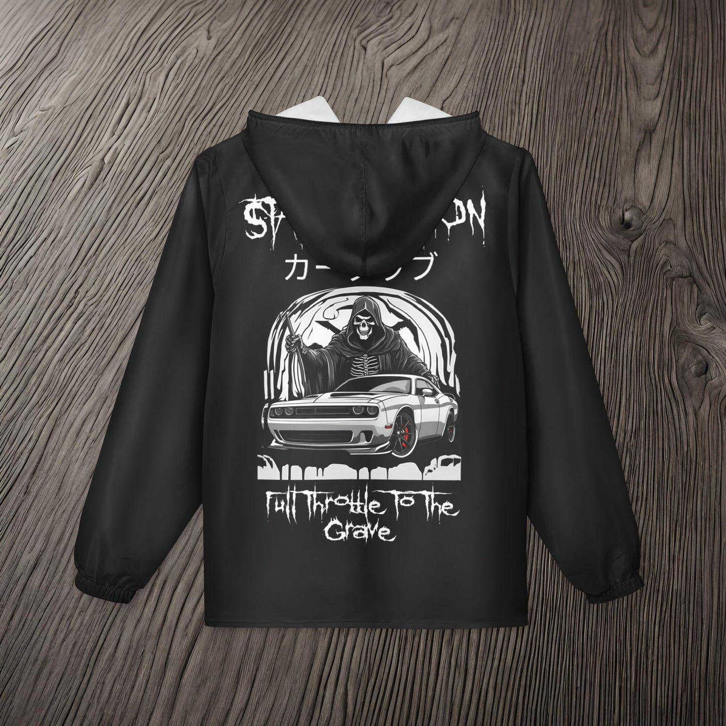 🎃 HALLOWEEN LIMITED EDITION Dodge Challenger-Windbreaker Jacket