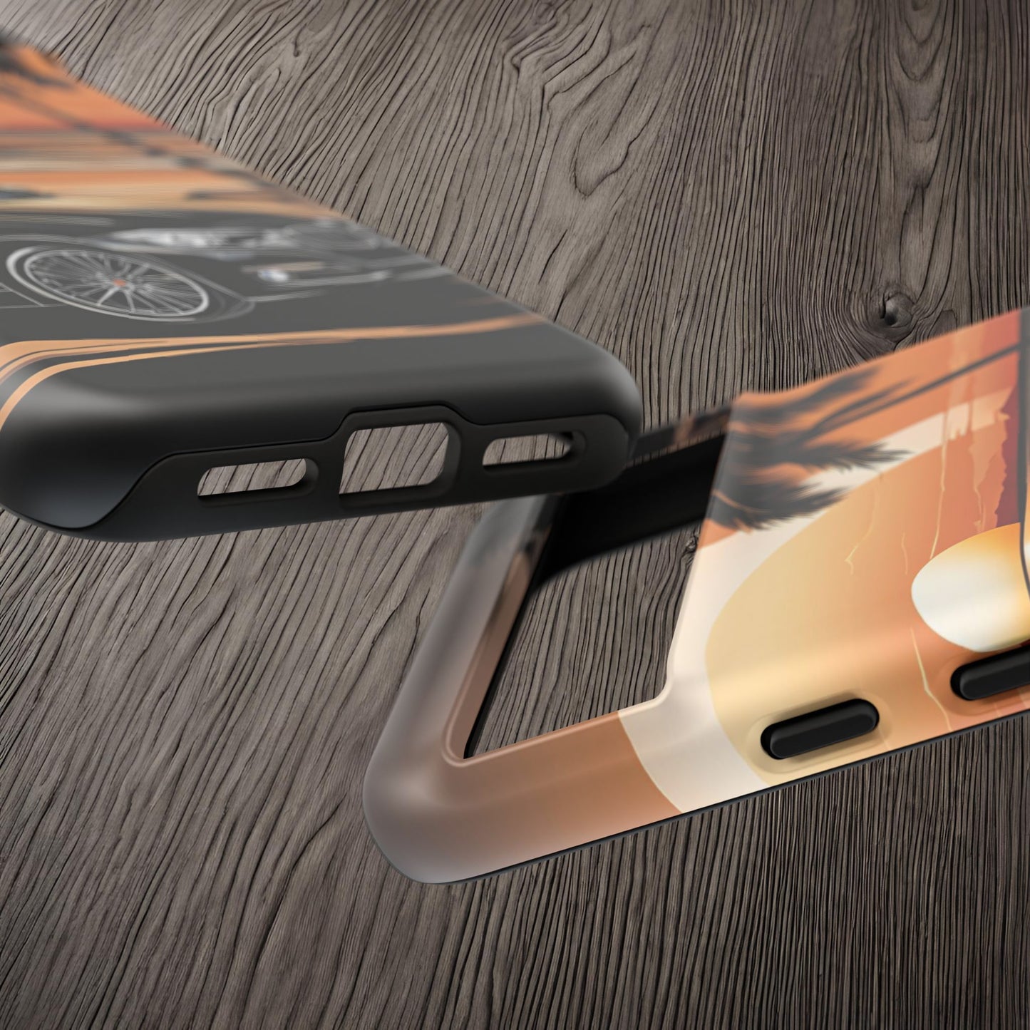 BMW Sunset On The Beach-Dual Layer Ultra Tough Phone Case Printify by The Night Shift Automotive Apparel