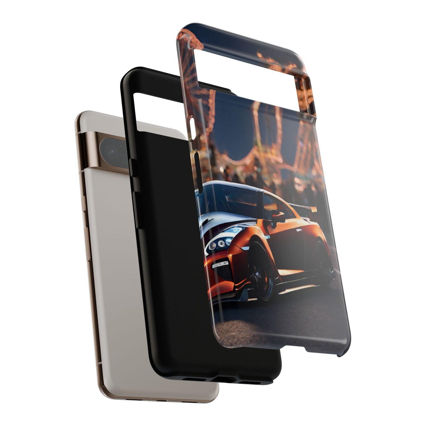 Nissan GTR R35-Dual Layer Ultra Tough Phone Case Printify by The Night Shift Automotive Apparel