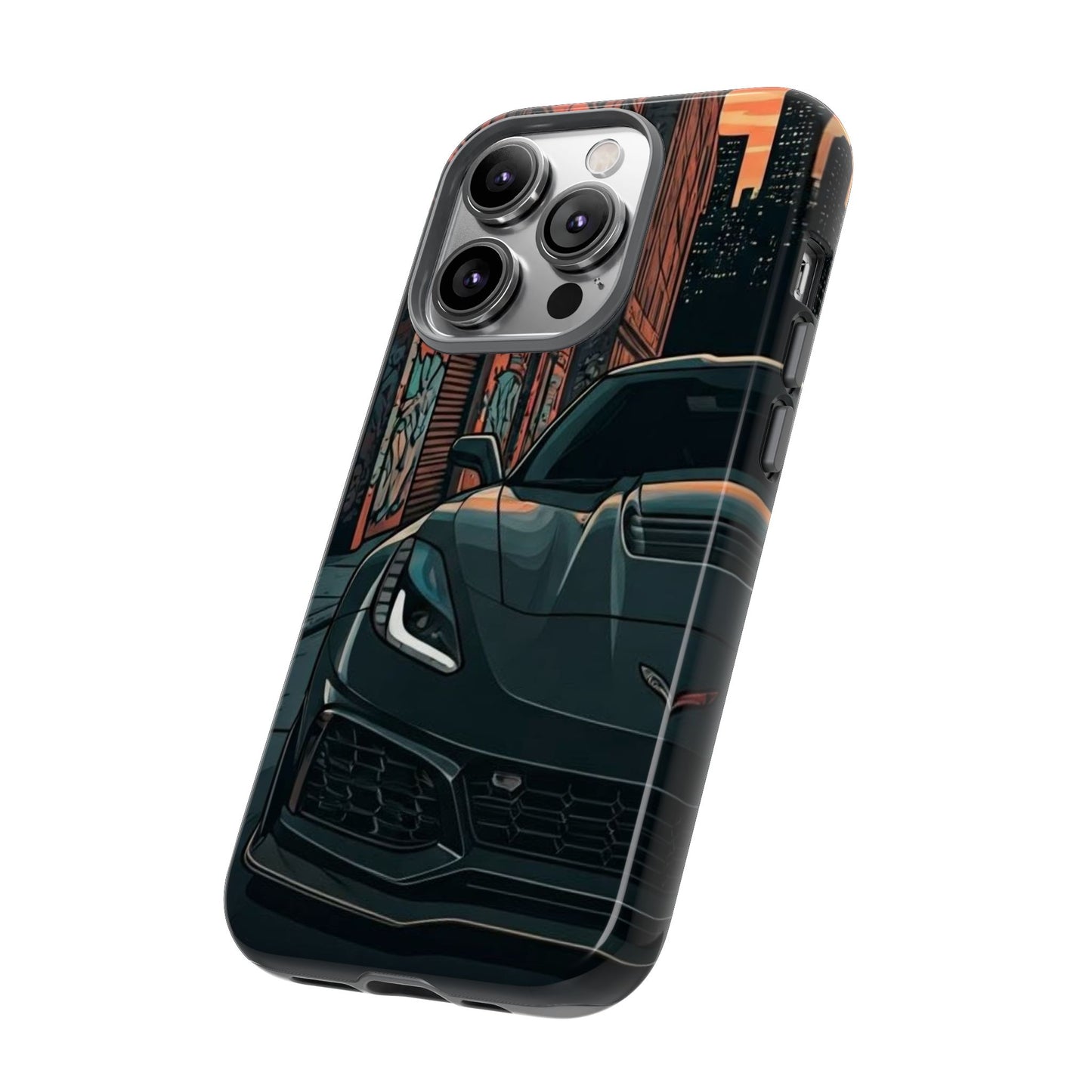 Chevy Corvette C7 Street Life-Dual Layer Ultra Tough Phone Case Printify by The Night Shift Automotive Apparel