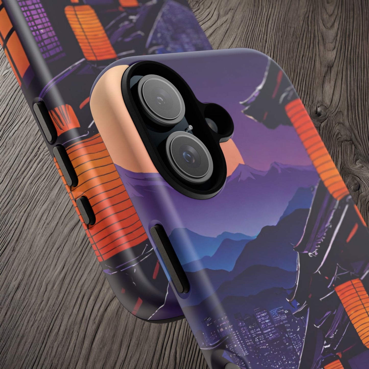 Traditional Japanese Village Countryside-Dual Layer Ultra Tough Phone Case Printify by The Night Shift Automotive Apparel