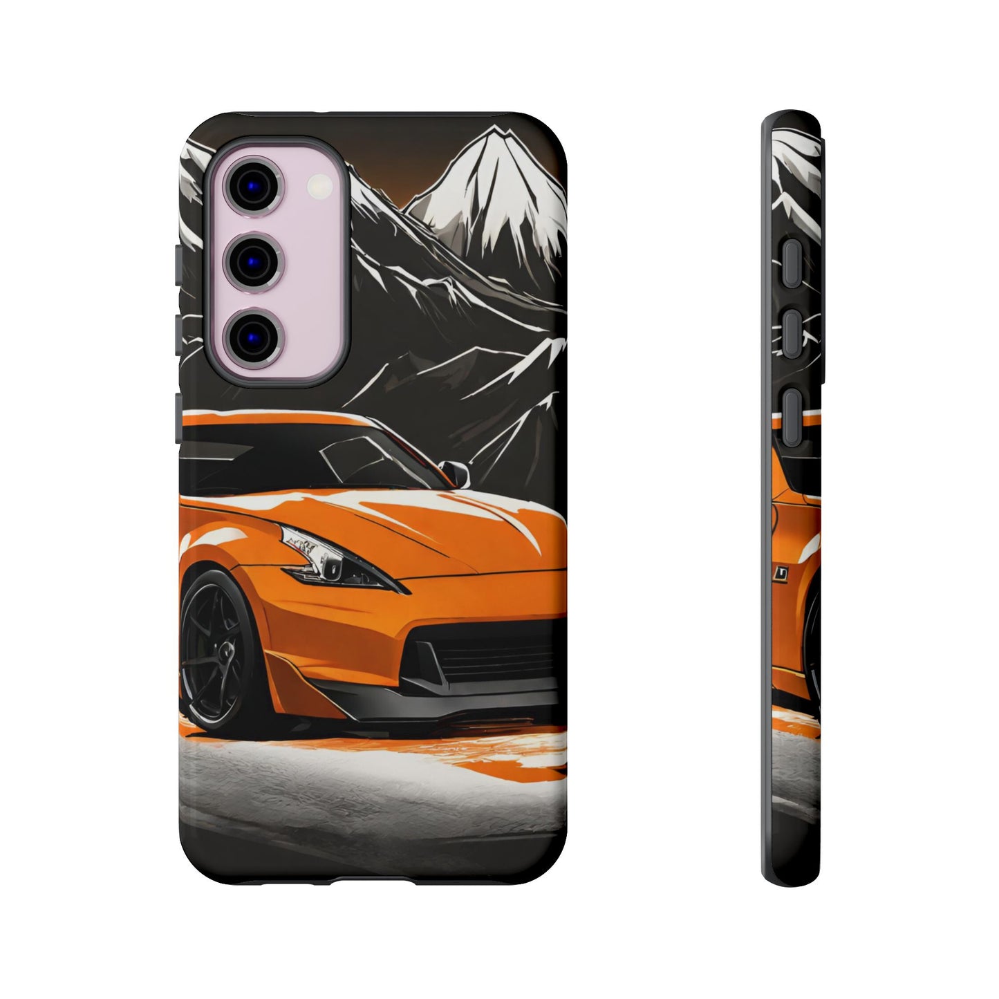 Nissan 370Z Mt Fuji-Dual Layer Ultra Tough Phone Case Printify by The Night Shift Automotive Apparel