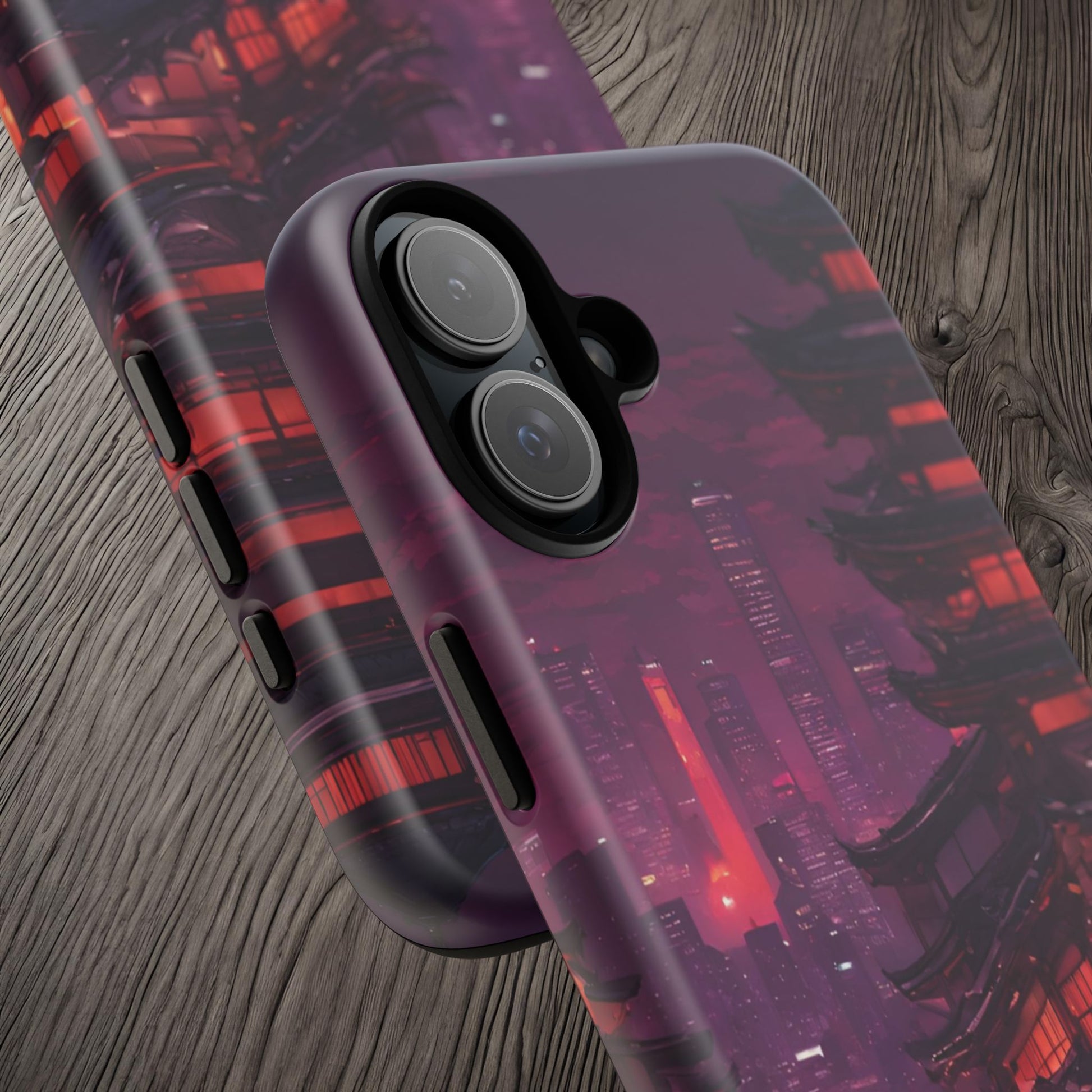 Traditional Japanese Village Countryside-Dual Layer Ultra Tough Phone Case Printify by The Night Shift Automotive Apparel