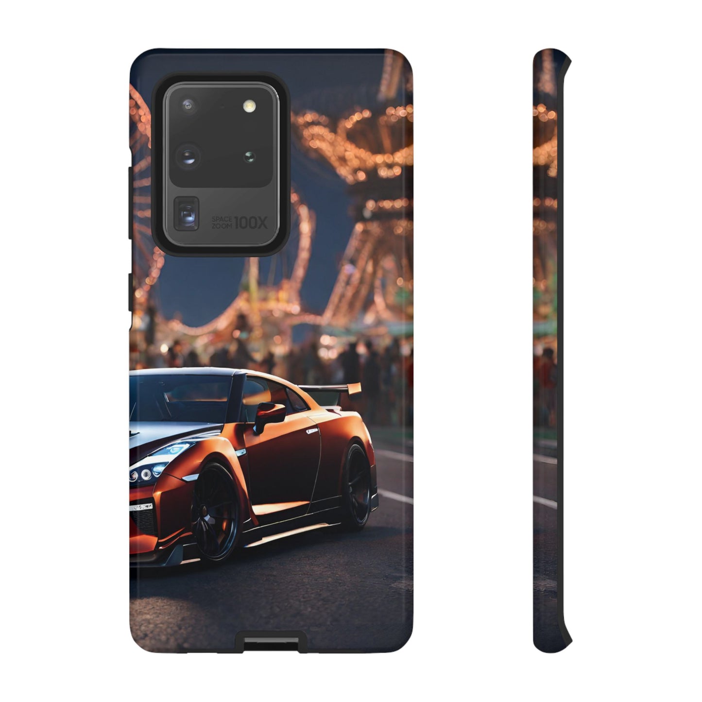 Nissan GTR R35-Dual Layer Ultra Tough Phone Case Samsung Galaxy S20 Ultra Glossy Printify by The Night Shift Automotive Apparel