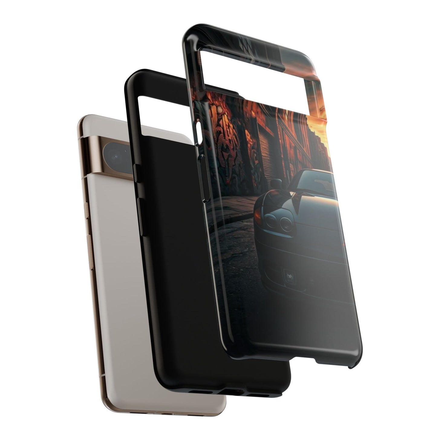 Mitsubishi 3000GT VR4 Street Life-Dual Layer Ultra Tough Phone Case Printify by The Night Shift Automotive Apparel