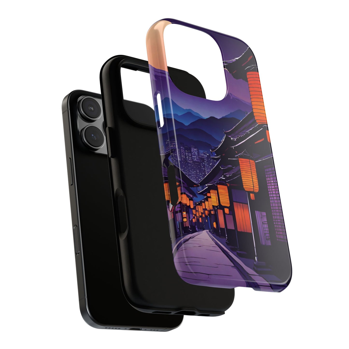 Traditional Japanese Village Countryside-Dual Layer Ultra Tough Phone Case Printify by The Night Shift Automotive Apparel