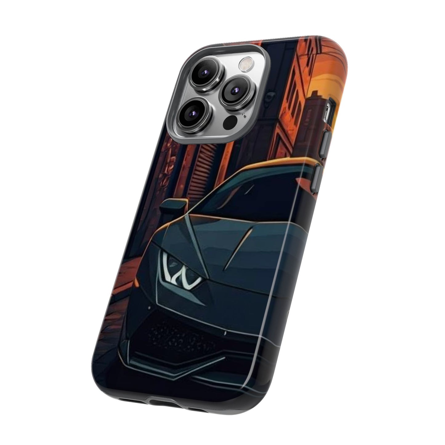 Lamborghini Huracan Street Life-Dual Layer Ultra Tough Phone Case Printify by The Night Shift Automotive Apparel