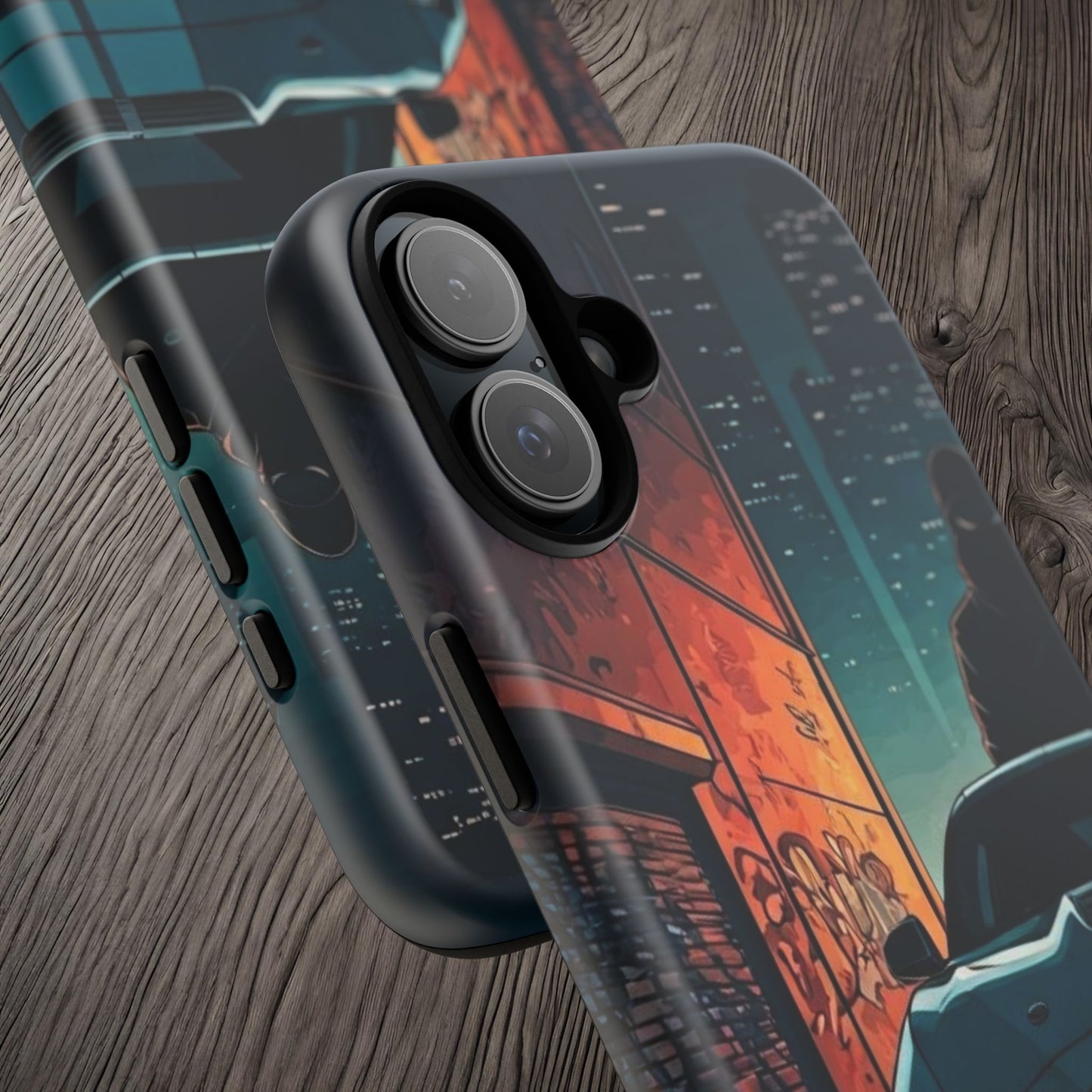 Ford Mustang Shelby GT350 Street Life-Dual Layer Ultra Tough Phone Case Printify by The Night Shift Automotive Apparel