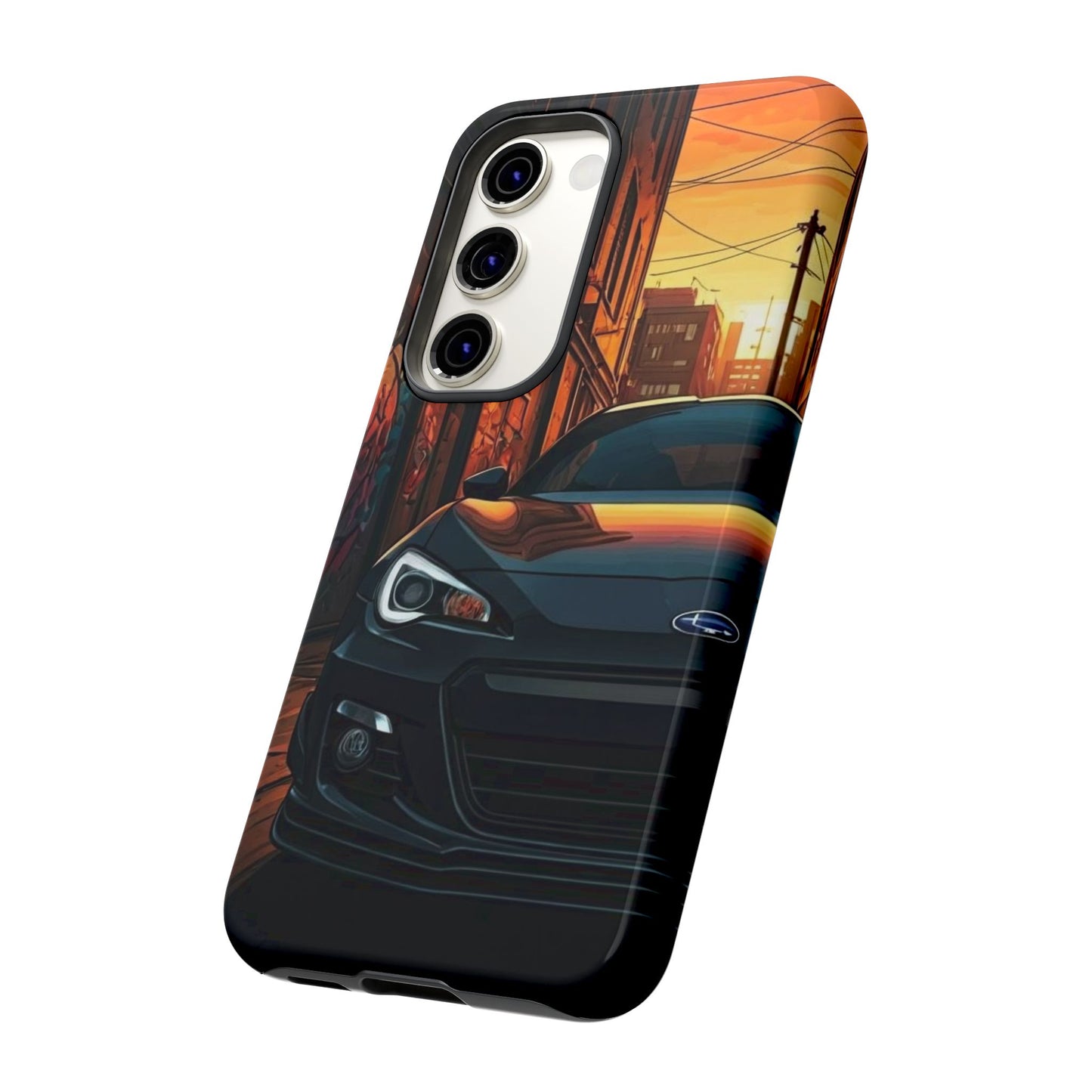 Subaru BRZ Street Life-Dual Layer Ultra Tough Phone Case Printify by The Night Shift Automotive Apparel