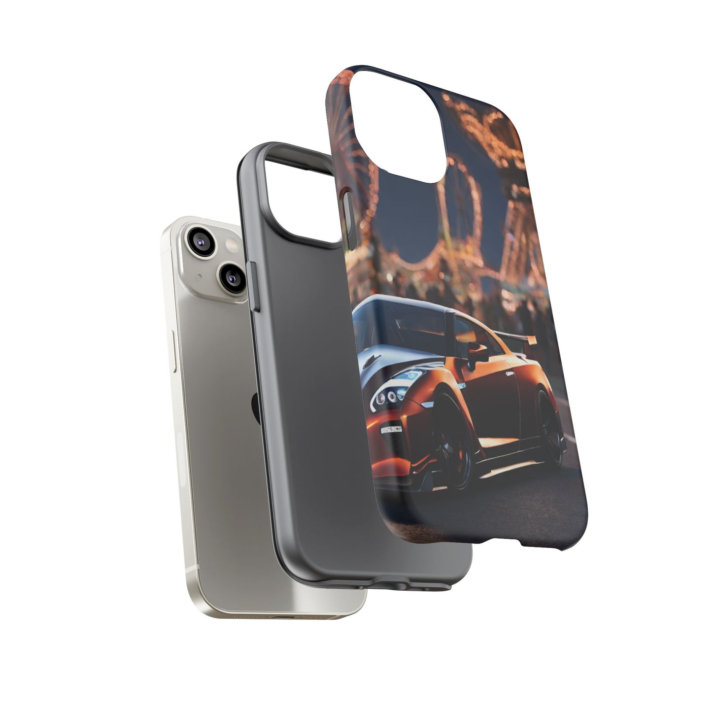Nissan GTR R35-Dual Layer Ultra Tough Phone Case Printify by The Night Shift Automotive Apparel