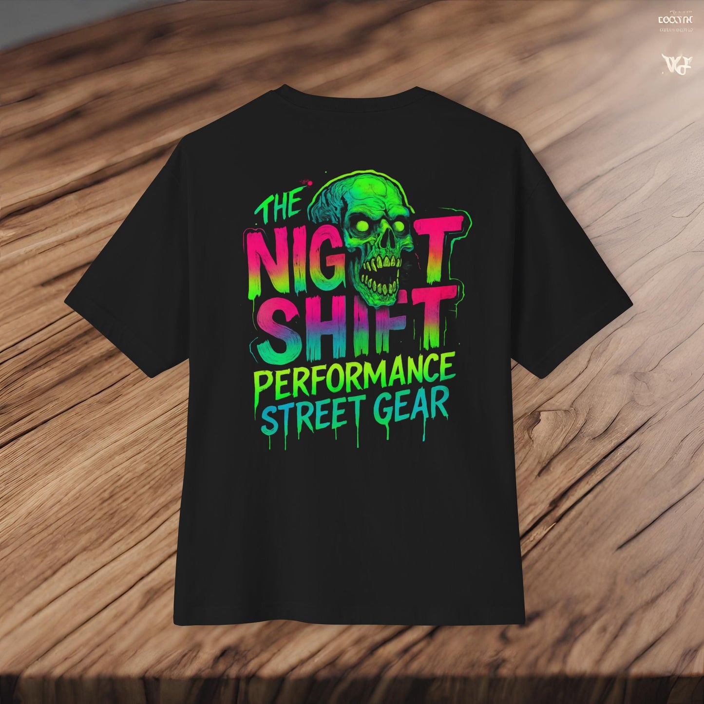 The Night Shift-Premium, Ultra Soft Unisex Oversized Boxy Tee Printify by The Night Shift Automotive Apparel