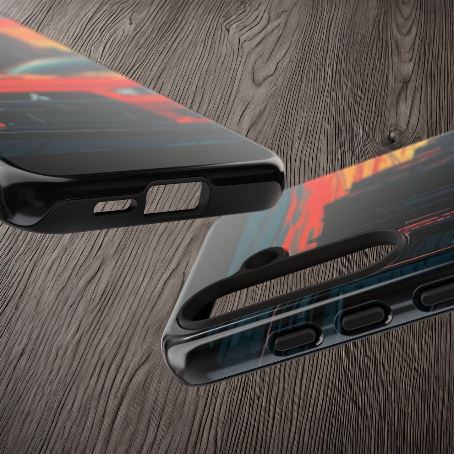 Mitsubishi Evo X Street Life-Dual Layer Ultra Tough Phone Case Printify by The Night Shift Automotive Apparel