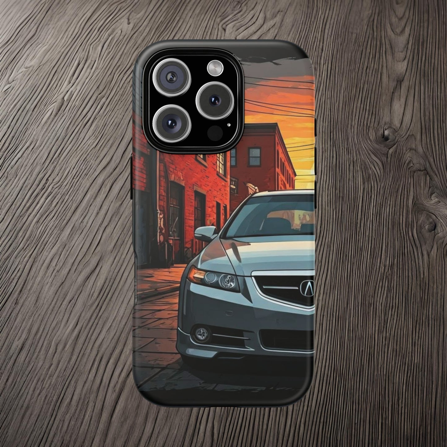 Acura TL Street Life-Dual Layer Ultra Tough Phone Case Printify by The Night Shift Automotive Apparel