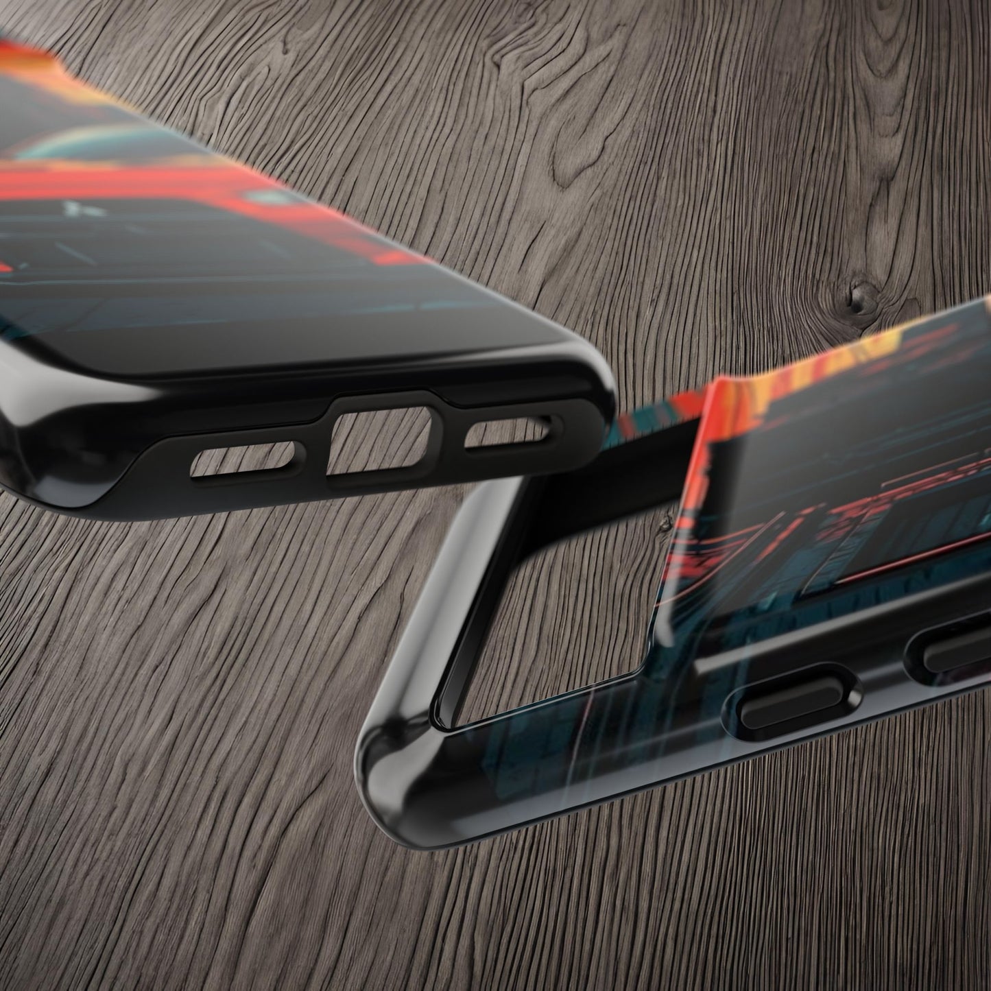 Mitsubishi Evo X Street Life-Dual Layer Ultra Tough Phone Case Printify by The Night Shift Automotive Apparel