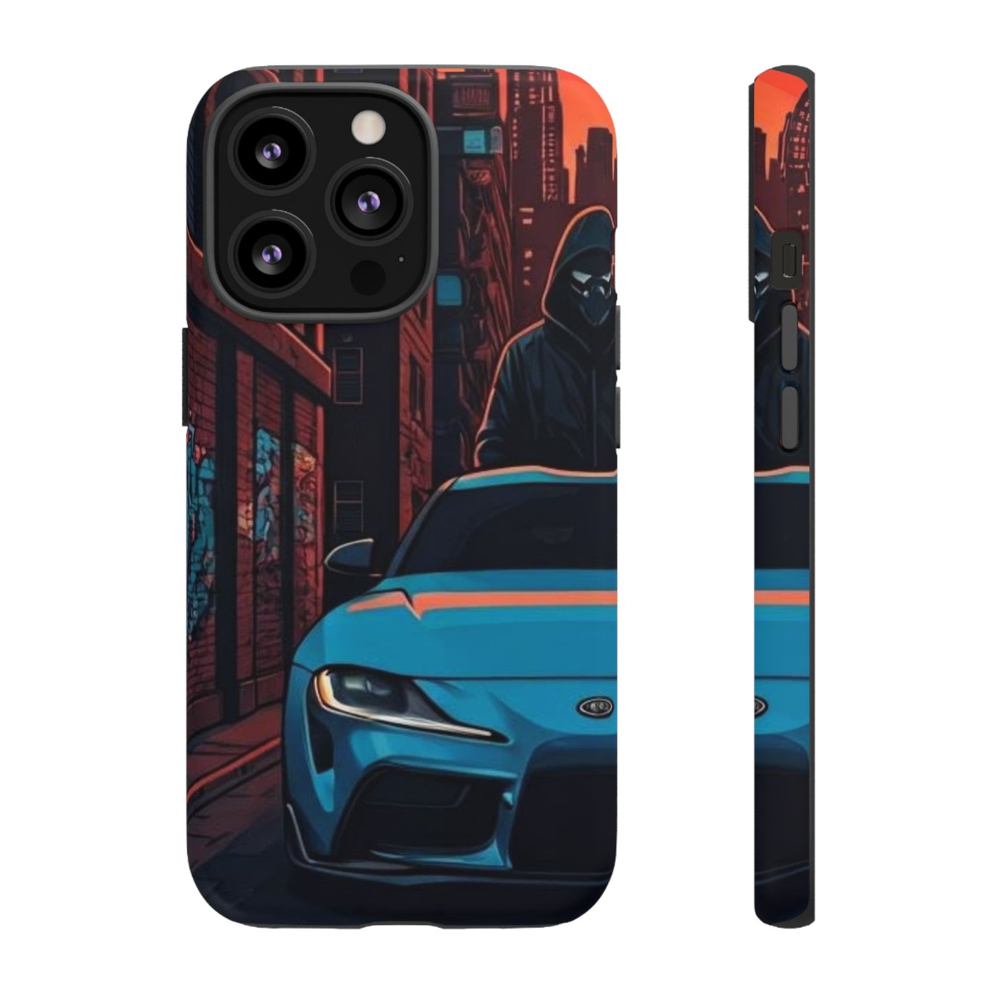 Toyota Supra MK-V Street Life-Dual Layer Ultra Tough Phone Case Printify by The Night Shift Automotive Apparel