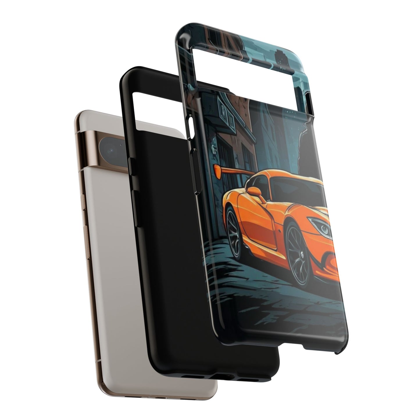 Dodge Viper SRT-10 Street Life-Dual Layer Ultra Tough Phone Case Printify by The Night Shift Automotive Apparel