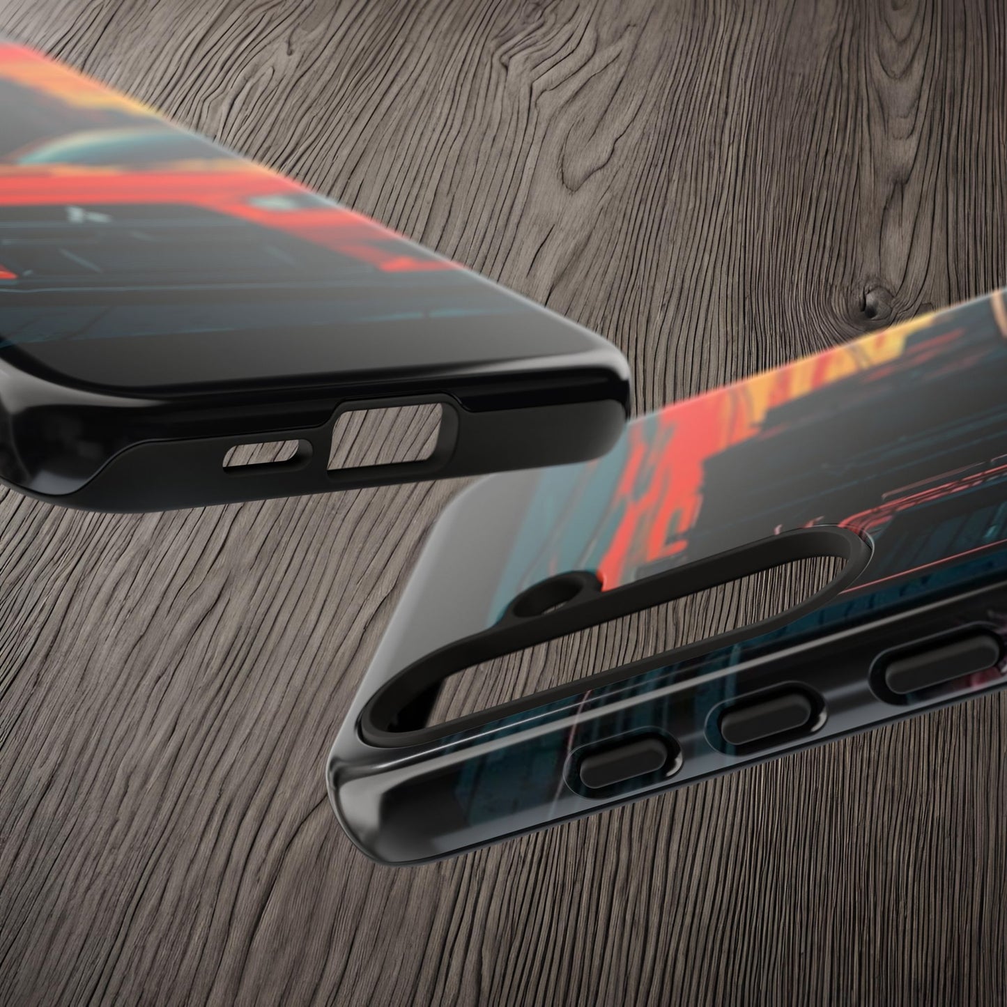 Mitsubishi Evo X Street Life-Dual Layer Ultra Tough Phone Case Printify by The Night Shift Automotive Apparel