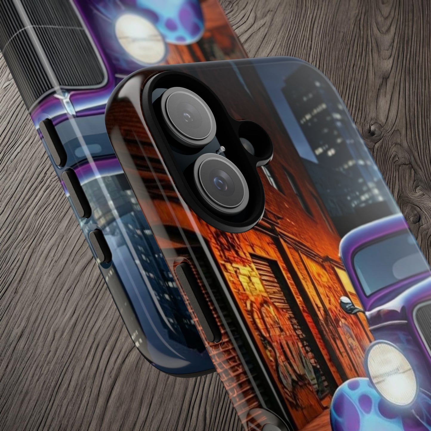 1934 Ford Street Life-Dual Layer Ultra Tough Phone Case Printify by The Night Shift Automotive Apparel