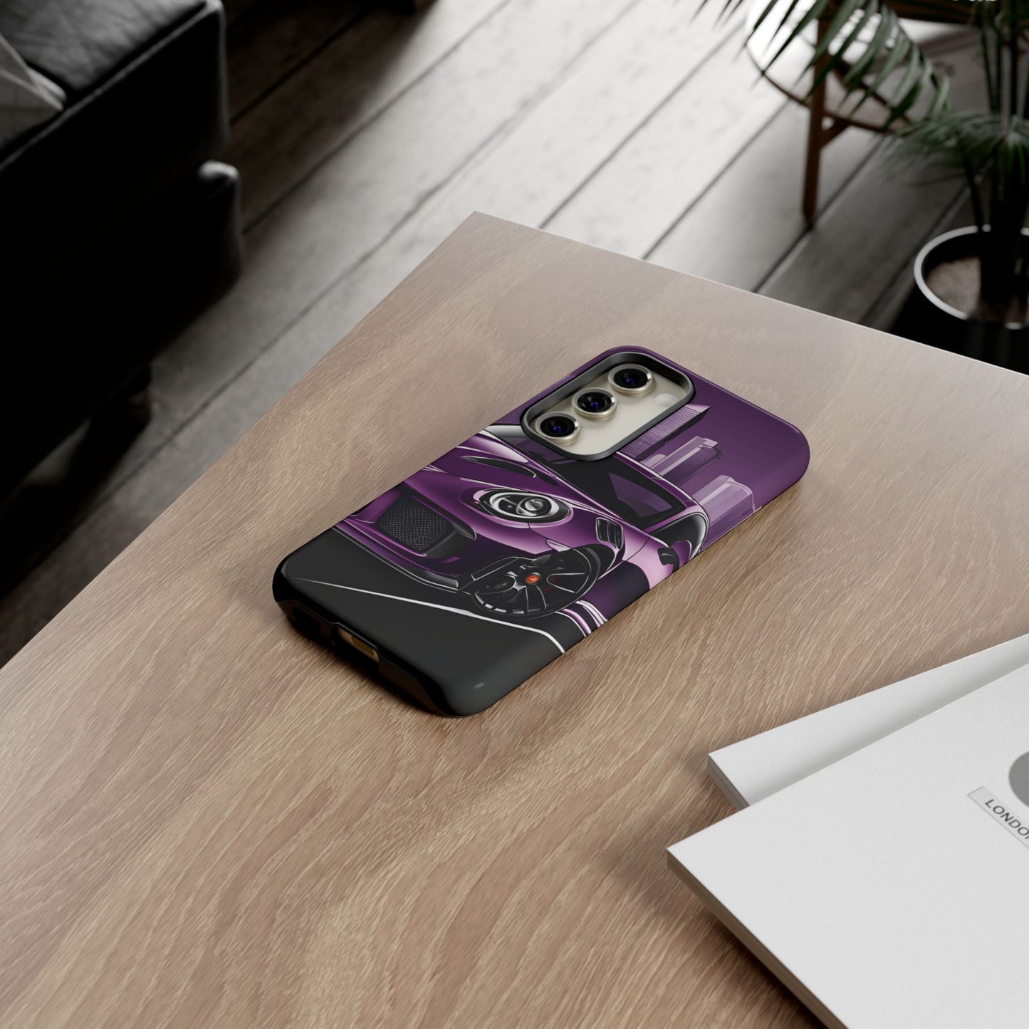 Porsche 911 GT3 RS-Dual Layer Ultra Tough Phone Case Samsung Galaxy S23 Glossy Printify by The Night Shift Automotive Apparel