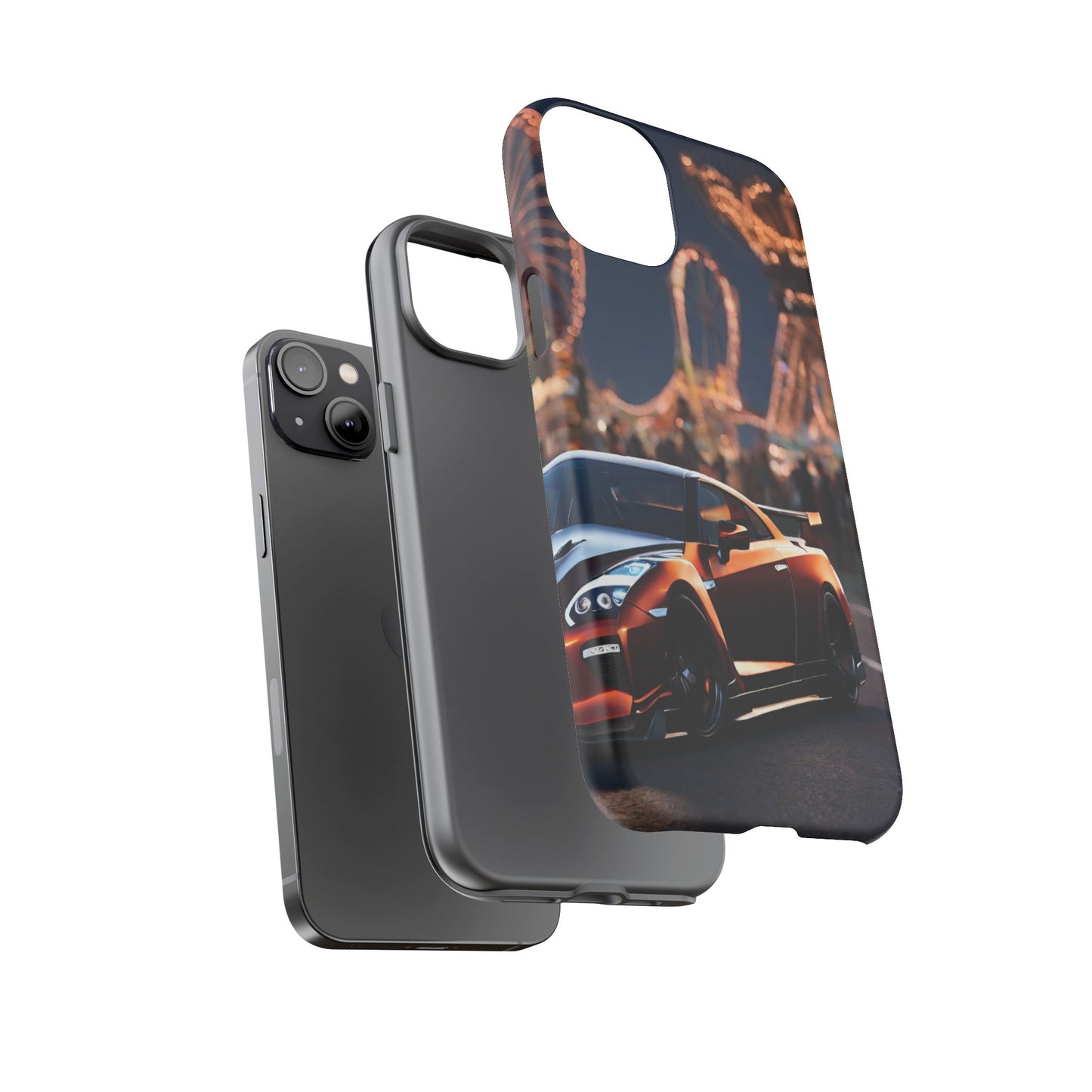 Nissan GTR R35-Dual Layer Ultra Tough Phone Case Printify by The Night Shift Automotive Apparel