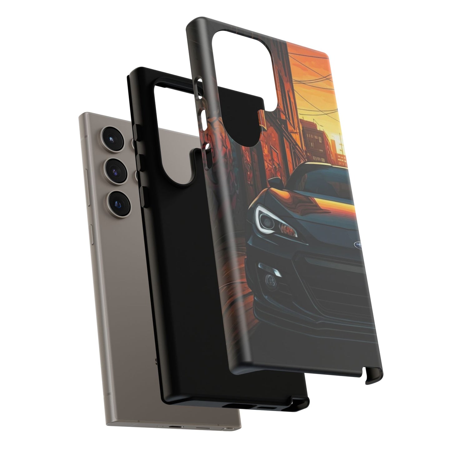 Subaru BRZ Street Life-Dual Layer Ultra Tough Phone Case Printify by The Night Shift Automotive Apparel