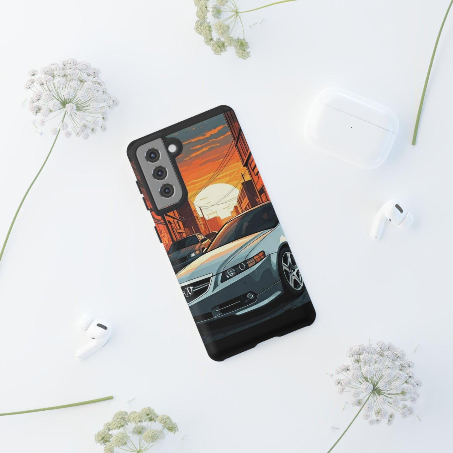 Acura TL Street Life-Dual Layer Ultra Tough Phone Case Printify by The Night Shift Automotive Apparel