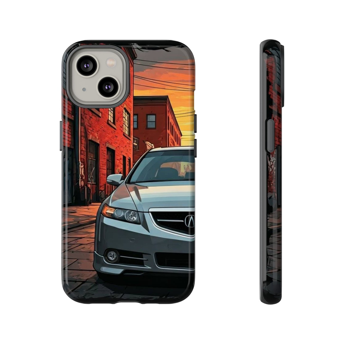Acura TL Street Life-Dual Layer Ultra Tough Phone Case Printify by The Night Shift Automotive Apparel