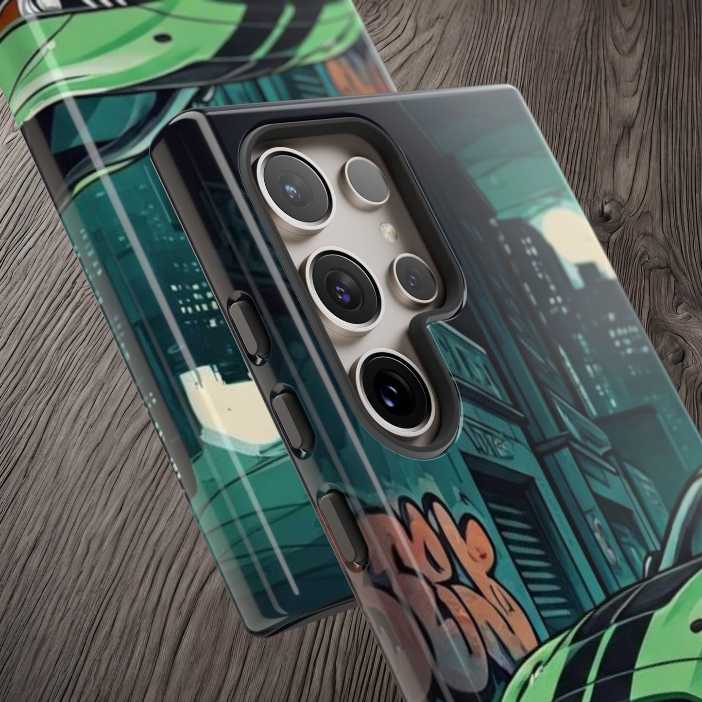 Ford Mustang Shelby GT500 Street Life-Dual Layer Ultra Tough Phone Case Printify by The Night Shift Automotive Apparel