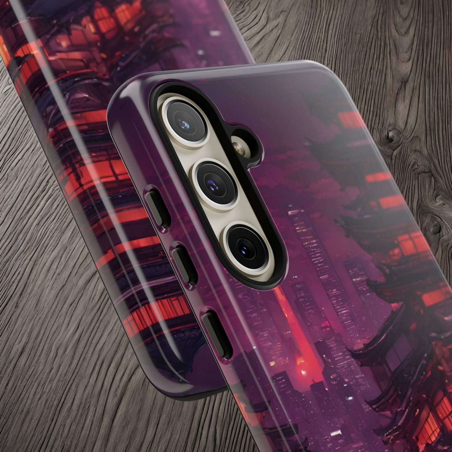 Traditional Japanese Village Countryside-Dual Layer Ultra Tough Phone Case Printify by The Night Shift Automotive Apparel